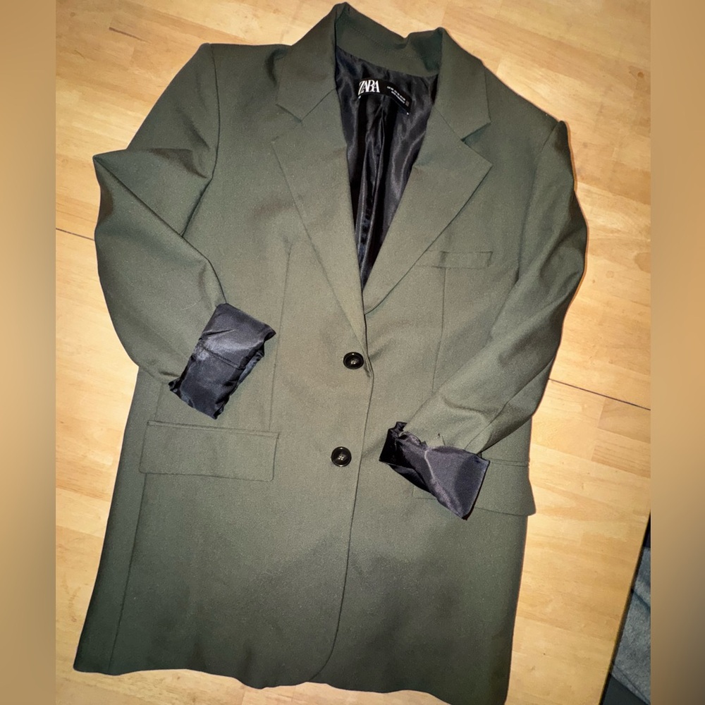Women's Dark Green Blazer